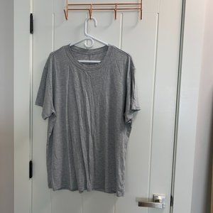 LULULEMON HEATHER GREY ALL YOURS TEE